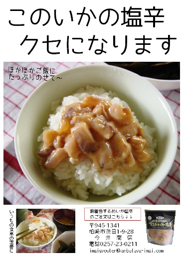いか塩辛広告
