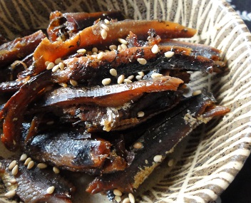 煮干しのダシがらで作った佃煮
